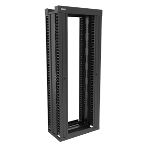 OPENBOX Rack Aberto 19" 44u P1000 Tipo Coluna Preto Fibracem