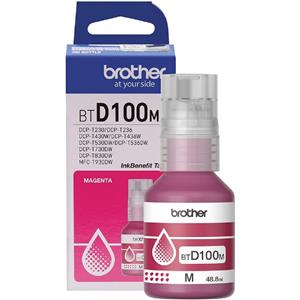 Refil de tinta Brother BT5001M , Capacidade 48.8ml , Magenta 