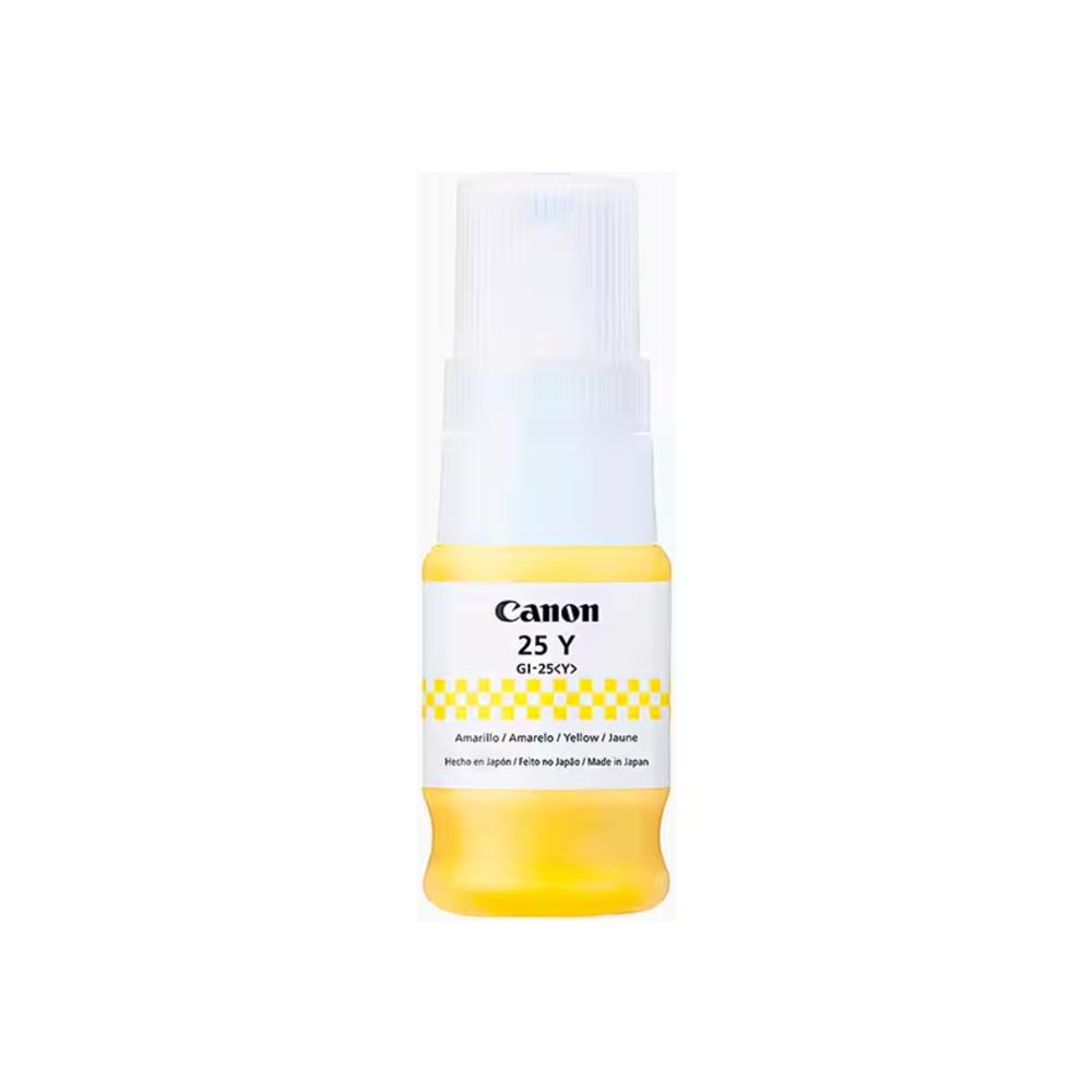 Refil de Tinta Canon GI-25 Amarelo , 37ml , 6316C001AA