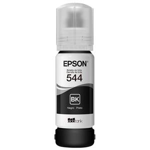Refil de tinta EPSON T544 , Cor Preta , 65mL , Compatível com L3110/3150 , Rendimento 4500 Páginas