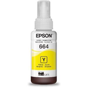 Refil de tinta EPSON T664 amarelo 70ml