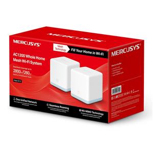 Roteador Mercusys Halo S12 Wi-Fi Mesh AC1200 2 Peças