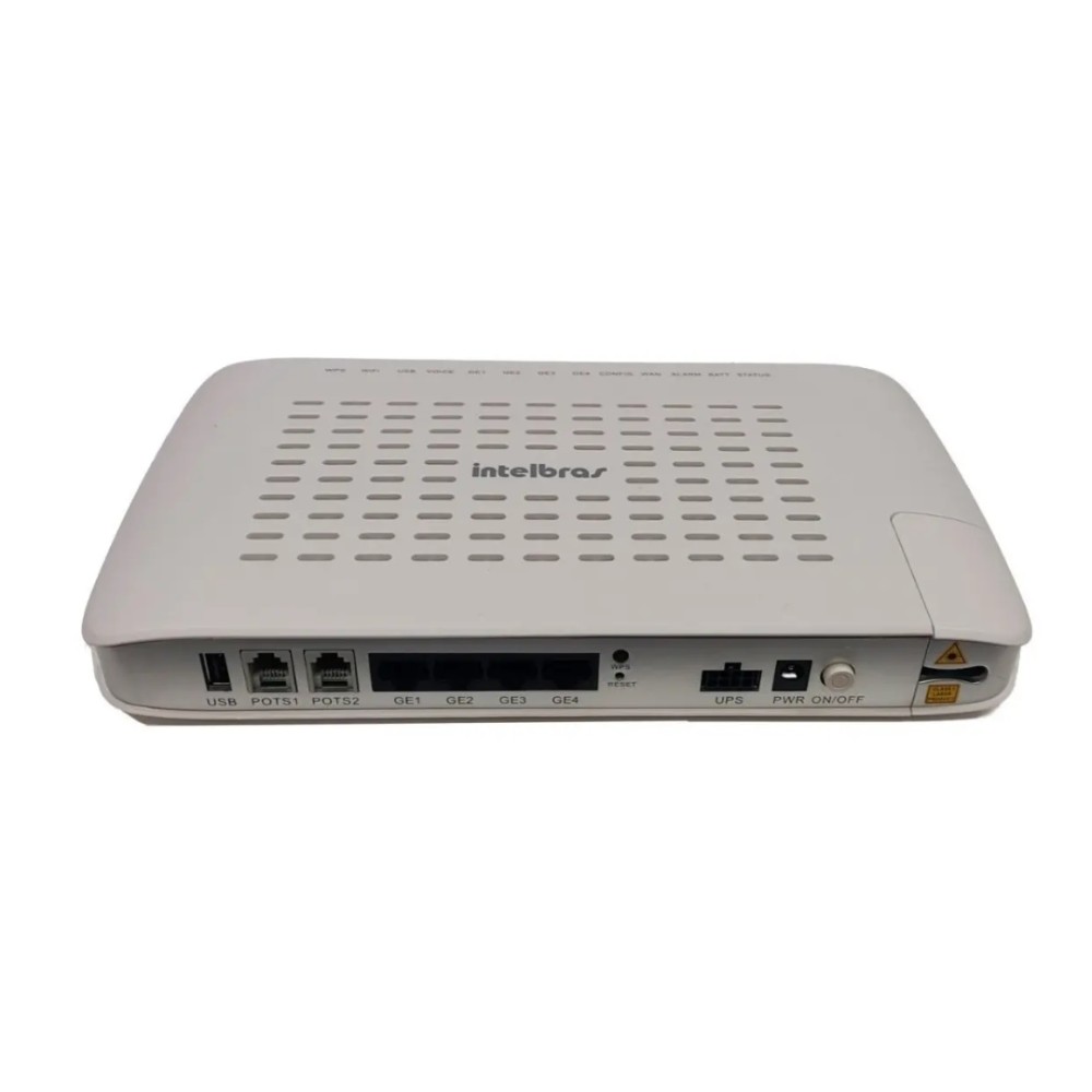 Roteador ONT 142N G GPON 4P GE 2P FXS WiFi Intelbras