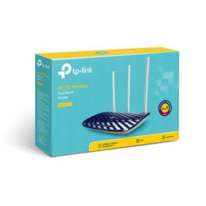 Roteador TP-Link Archer C20 W AC750 Dual Band 3 Antenas