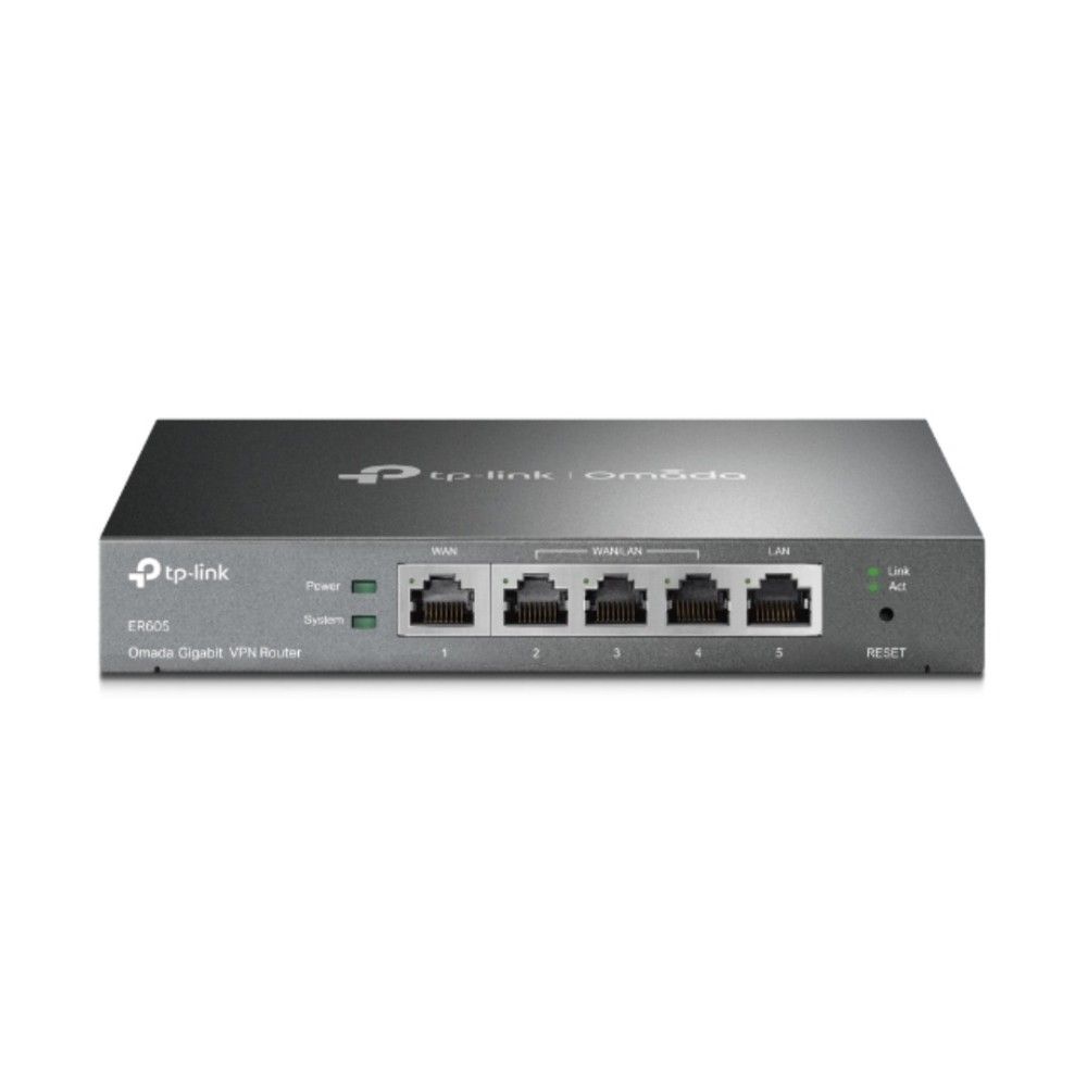 Roteador VPN Gigabit TP-Link Omada , ER605 , Multi-WAN Load Balance , SDN , Cinza