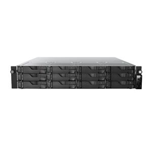 Servidor NAS ASUSTOR , AS7212RDX , 12 Baias , AMD Ryzen 7 Pro 7745 , 16GB ECC DDR5 , Dual 10GbE , Rack 2U , Preto