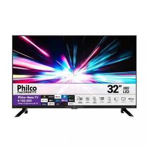 Smart TV LED Philco 32" HD Dolby Áudio 2x 10W HDMI USB P2