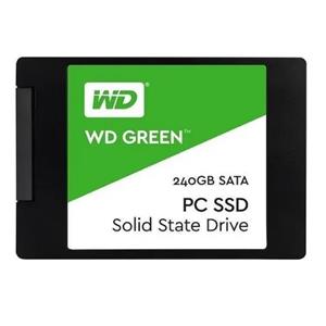 SSD WD Green , 240GB , Sata III , Leitura 545MB/s e Gravação 465MB/s
