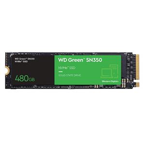 SSD WD Green SN350 480GB , M.2 NVMe 2280 , Leitura 2400MB/s e Gravação 1650MB/s