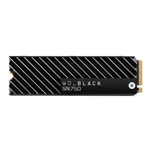 SSD WD Black SN750 , 2TB , M.2 NVMe 2280 , com Dissipador de Calor , Leitura 3400MB/s e Gravação 2900MB/s
