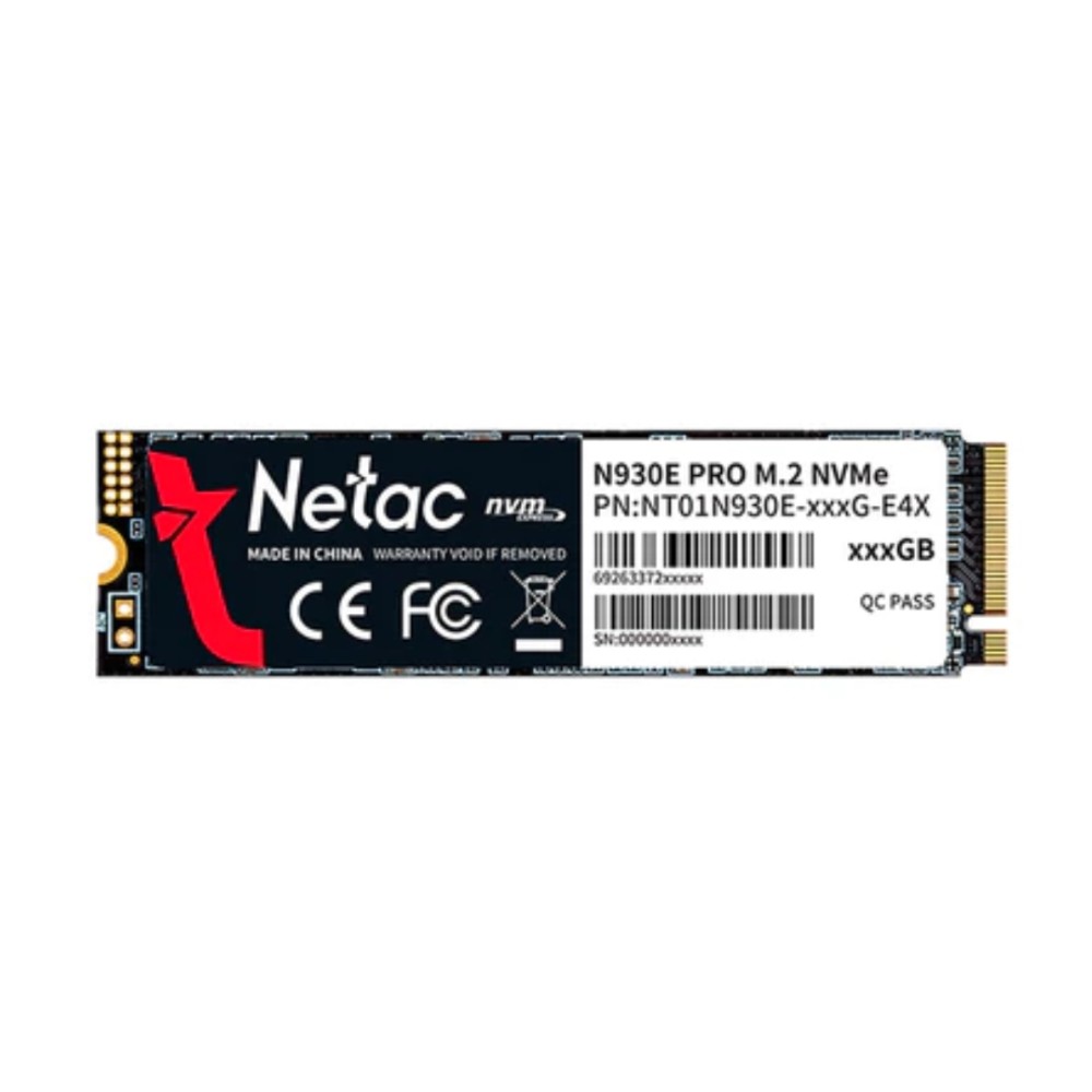 SSD Netac 512GB , PCIe 3.0 x4 , M.2 2280 , NVMe , 3D NAND , N930E PRO