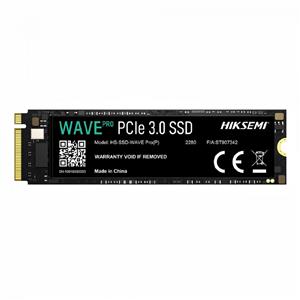 SSD Hik Semi Wave , 256GB , M.2 2280 , PCIe , Leitura 2280MB/s , Escrita 1800MB/s , Preto