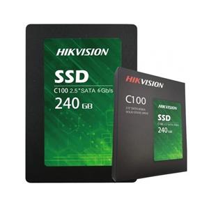 SSD Hikvision C100 , 240GB , Sata III , Leitura 550MB/s e Gravação 450MB/s