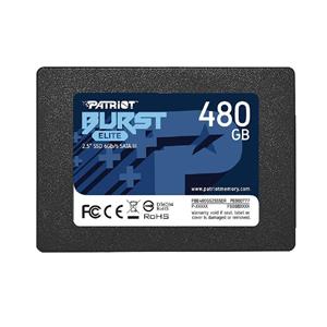 SSD Patriot Burst Elite , 480GB , Sata III , Leitura 560MB/s e Gravação 540MB/s