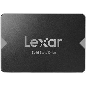 SSD SATA Lexar NS100 , 256GB , 2.5" , Leitura 520MB/s , Preto