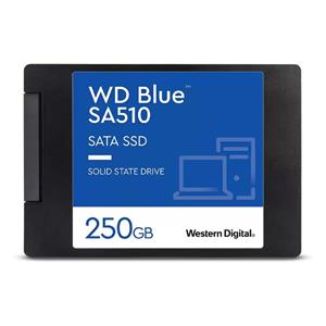 SSD WD Blue , 250GB , Sata III , Leitura 555MB/s e Gravação 440MB/s
