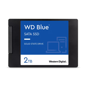 SSD WD Blue , 2TB , Sata III , Leitura 560MB/s e Gravação 530MB/s