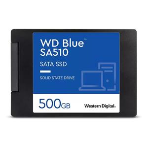 SSD WD Blue SA510 , 500GB , Sata III , Leitura 560MB/s e Gravação 510MB/s