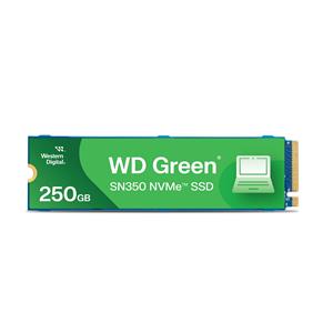 SSD WD Green SN350 , 250GB , M.2 NVMe 2280 , Leitura 2400MB/s e Gravação 1500MB/s