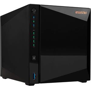 Servidor NAS Asustor AS3304T V2 4 Baias , Quad-Core 1.7 Ghz , 2GB RAM , 2.5 Gigabit
