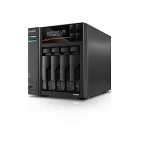 Storage Asustor AS6804T , 04 Baias , PCIe , USB4 , 10 GBe , Preto
