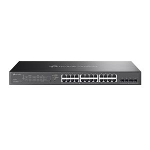 Switch TP-LINK Omada SG2428L,16 Portas POE+ , 8 Portas RJ45 , Gigabit , IPv6 , Preto