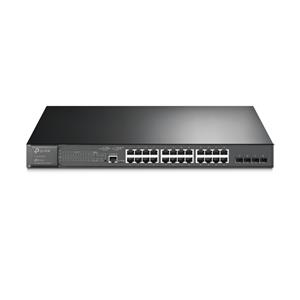 Switch TP-Link SG3428MP Omada , 28 Portas Gigabit , 24x PoE+ , 384W , L2+ , Gerenciável , Cinza