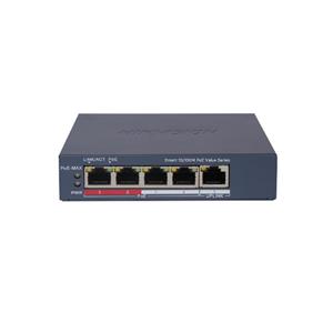 Switch Hikvision Metalico Ds-3e1105p-ei/m Poe Fast Ethernet
