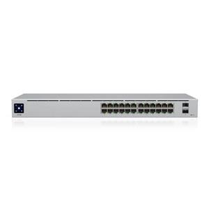 Switch Ubiquiti Gerenciável , 24 Portas Gigabit + 2 Sfp - USW-24-POE
