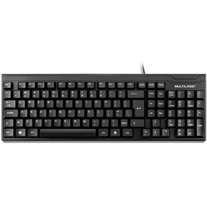 Teclado Multilaser TC193 Compacto , ABNT2 , USB , Preto