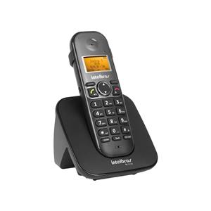 Telefone sem Fio Intelbras TIS 5010 , com Ramal Externo , Display luminoso , Preto
