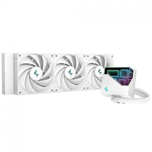 Water Cooler DeepCool LT720 WH , RGB , 360mm , Intel e AMD , Branco