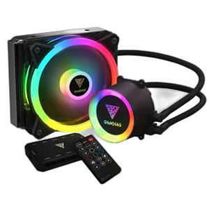 Water Cooler Gamdias Chione E2-120 , RGB , Controlador , 120mm , Intel e AMD , Preto