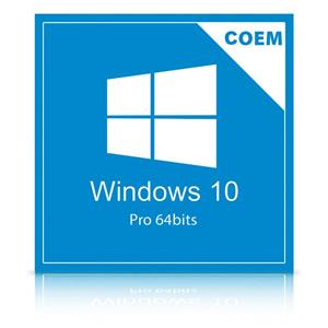 Certificado Microsoft Windows 10 Pro 64 Bits PT/BR