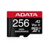 Cartão de Memória Adata High Endurance MicroSD, 256GB, Classe 10, com Adaptador SD