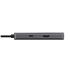 Adaptador USB-C Trust Dalyx MULT, USB 3.0, 6 Portas, 100W, 5 Gbps, Prata