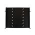Bandeja Fixa Max Eletron Padrão 19&#34; 1U x 400mm Preto - 4384