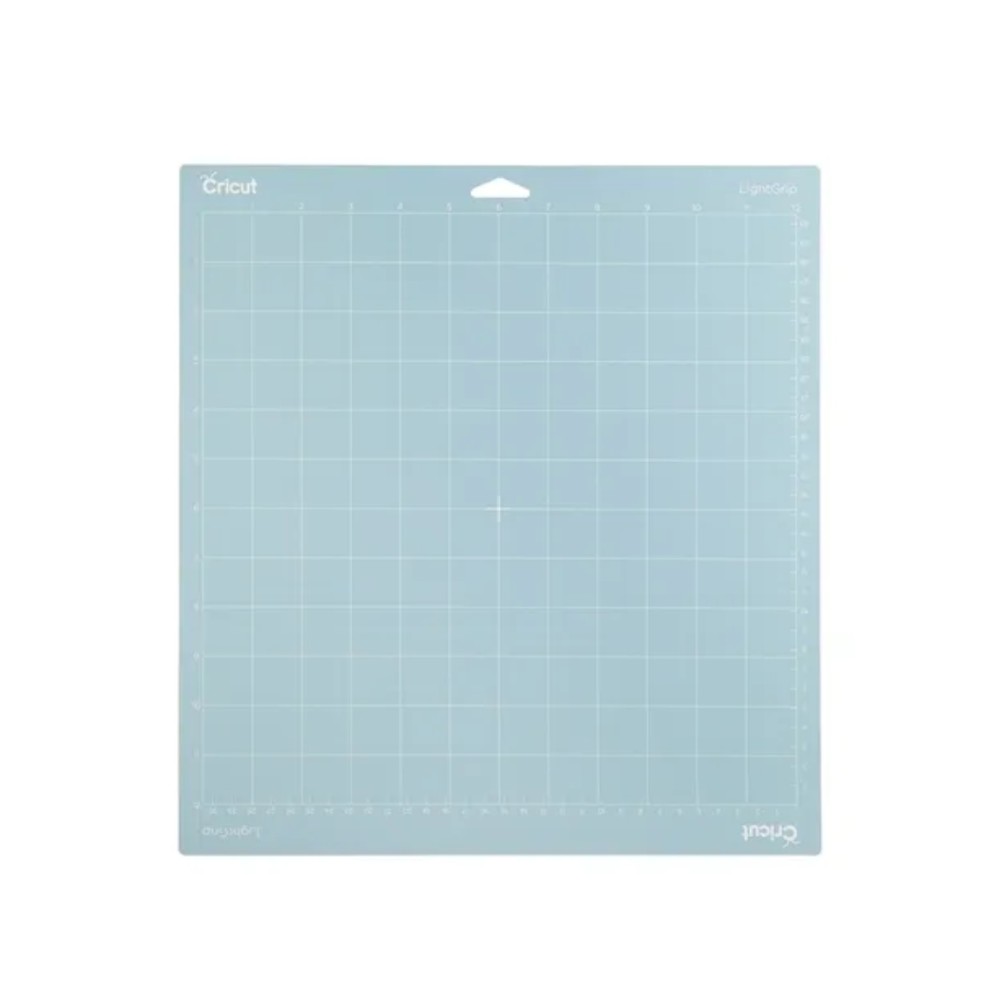 Base de Corte Cricut LightGrip, 30 x 30 cm, Fixação Leve, Azul