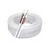 Cabo Coaxial CFTV 2X26AWG Blindado Caixa 100m Branco