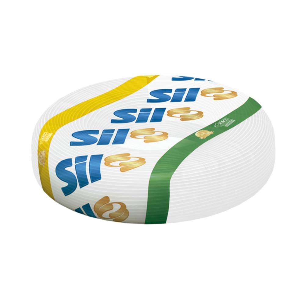 Cabo Flexível SIL, 6mm², 100m, 750V, Branco