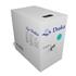 Cabo Lan  CAT5 Preto Draka Prysmian 2P 4 Fios 1525 Metros