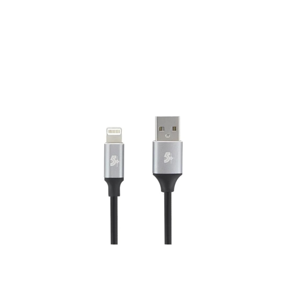 Cabo Lightning USB-A 2.0, 5+, 1,2m, Fast Charger 12W, 018-0203, Preto
