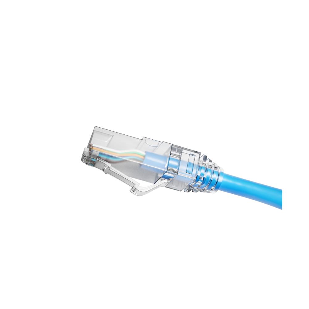 Cabo Patch Cord Cat5e Sohoplus T568A/B 2.5m Azul