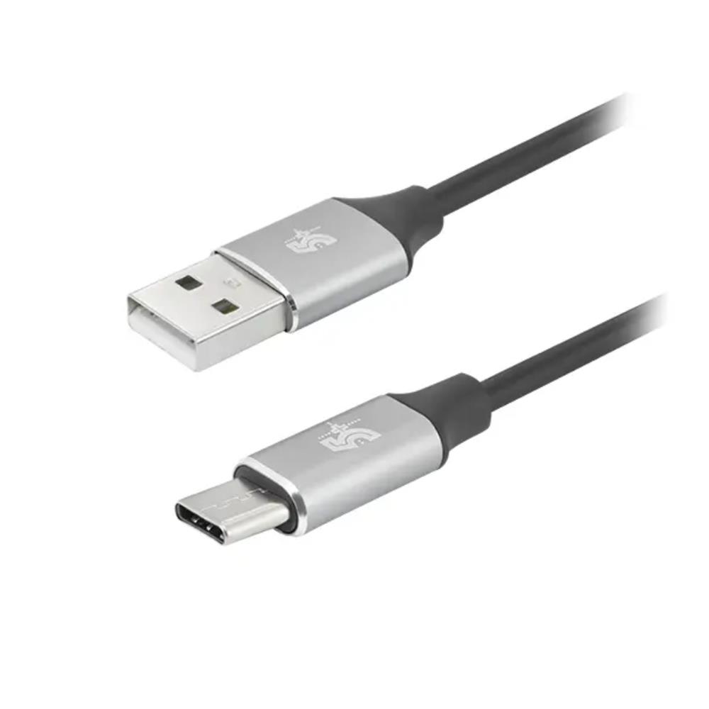 Cabo USB-C para USB-A 2.0 Turbo 1,2m, Alumínio