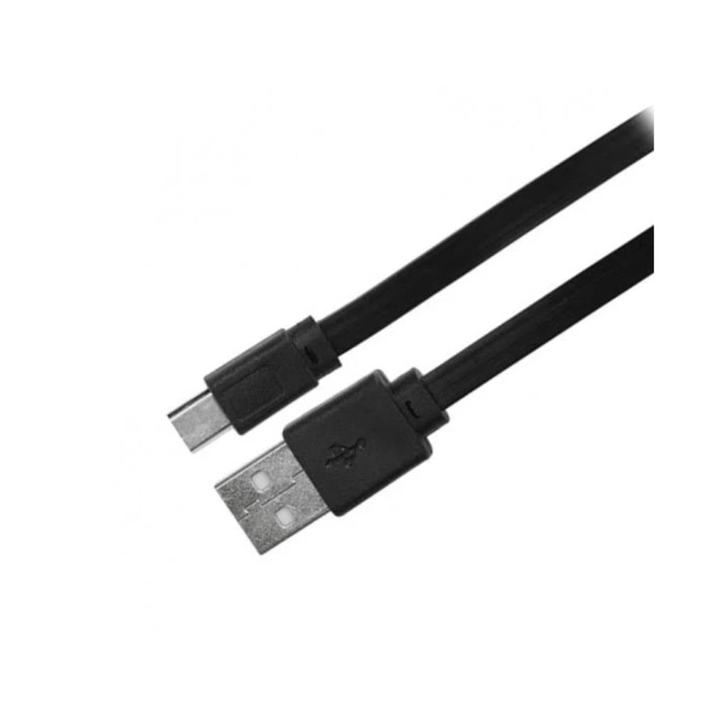 Cabo USB Tipo C para USB-A 3.0 5Gbps 1,2m Preto 018-0038 Carregamento, Preto
