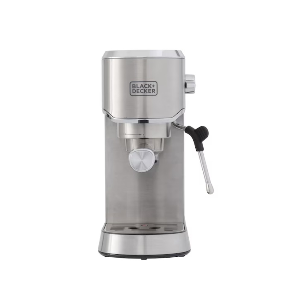 Cafeteira Espresso Automática Black+Decker Gourmand Gris, 20 Bar, Cápsulas e Café em Pó, 220V, CEA1200G-B2