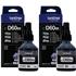 Caixa Com 2 Garrafas tinta Brother InkTank BTD60BK Preto 108 ml