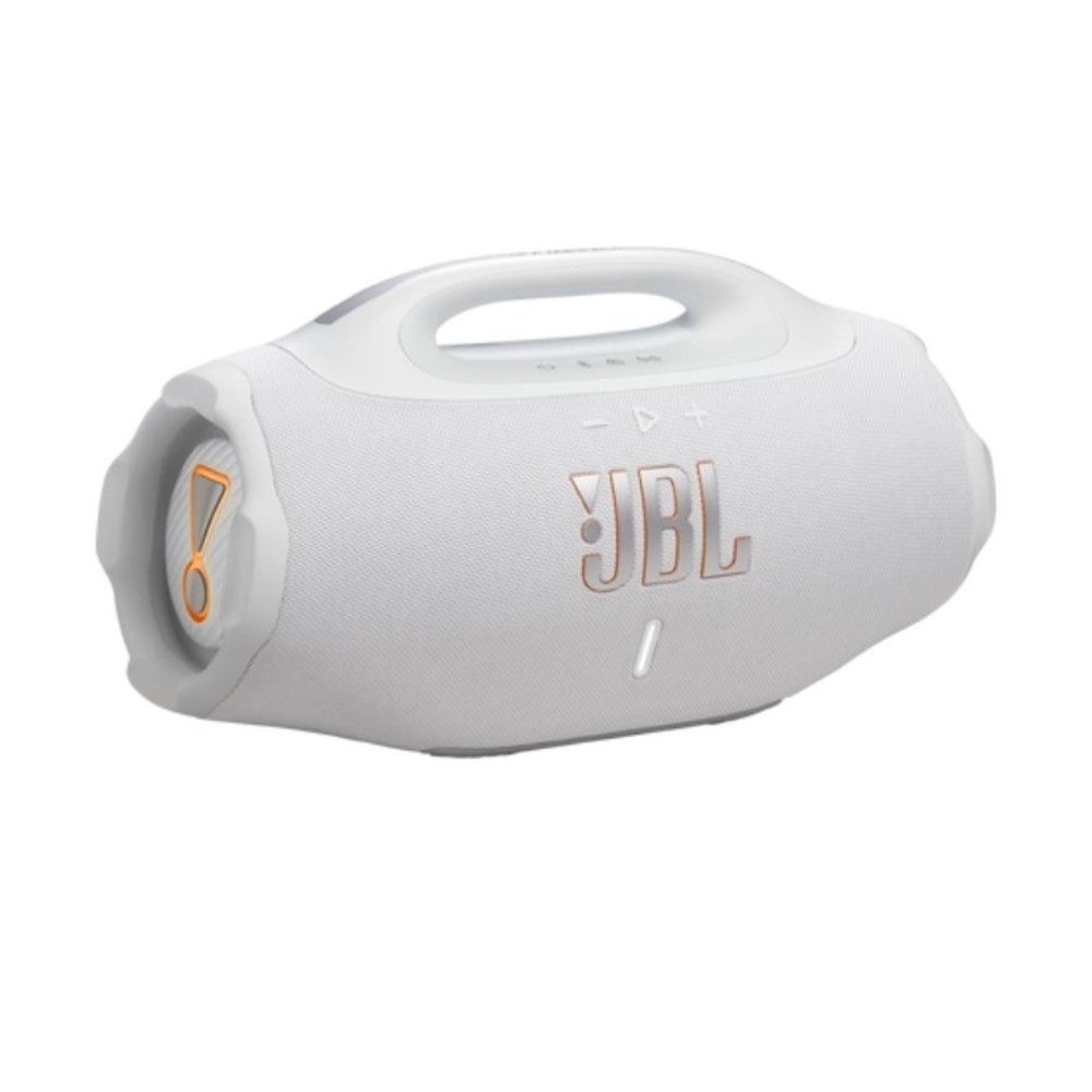 Caixa de Som Bluetooth, JBL Boombox 4, Alto Desempenho, Impermeável, Branca