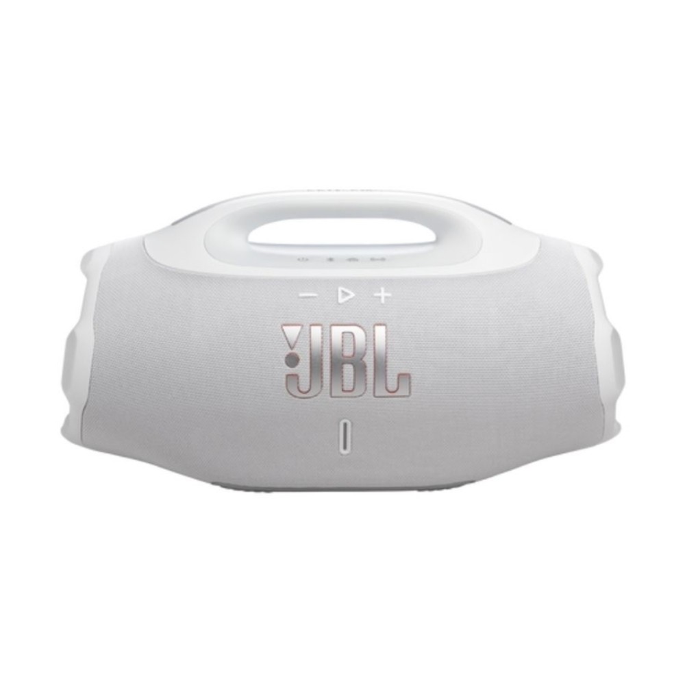 Caixa de Som Bluetooth, JBL Boombox 4, Alto Desempenho, Impermeável, Branca