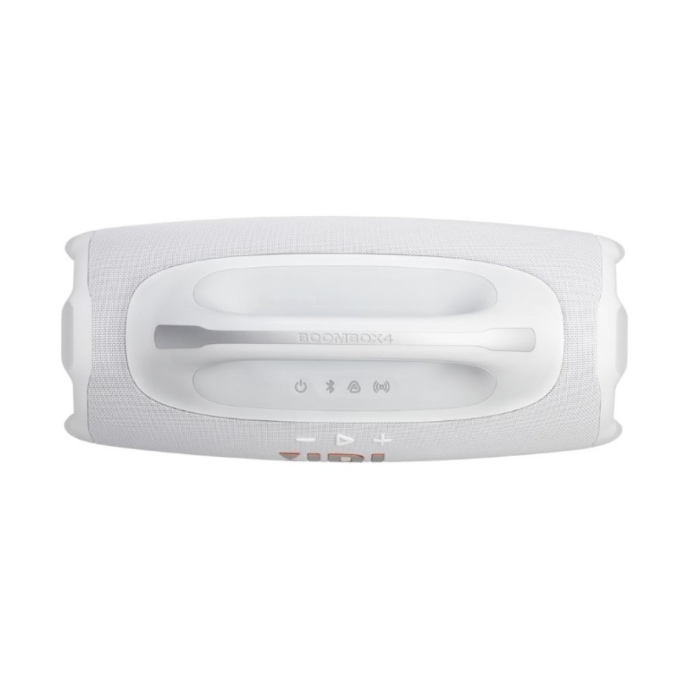Caixa de Som Bluetooth, JBL Boombox 4, Alto Desempenho, Impermeável, Branca